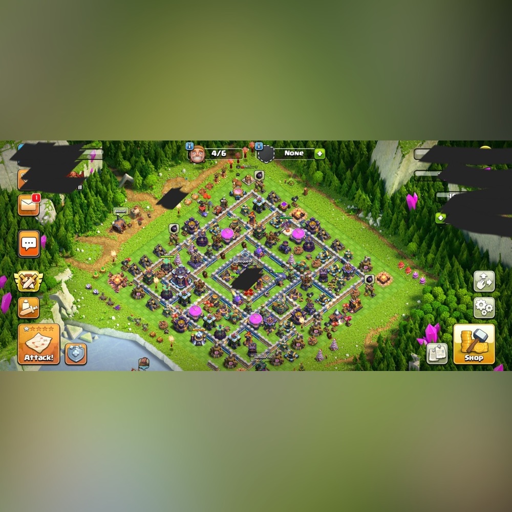 COC TH15 Clash of Clans TH 15 almost maxed+free2 battle warship naval empire acc